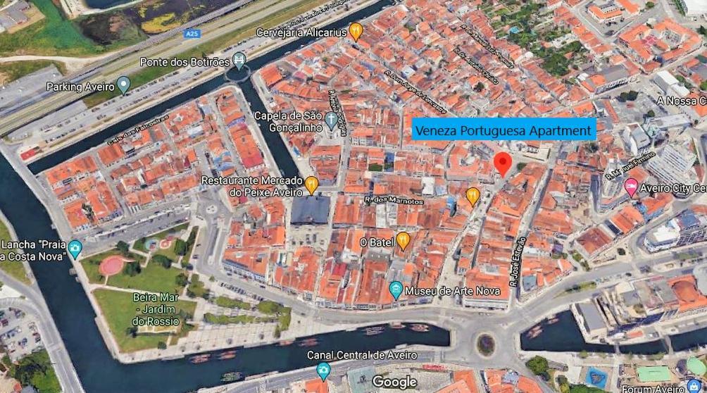 Apartamento Veneza Portuguesa - Coracao De Aveiro Luaran gambar
